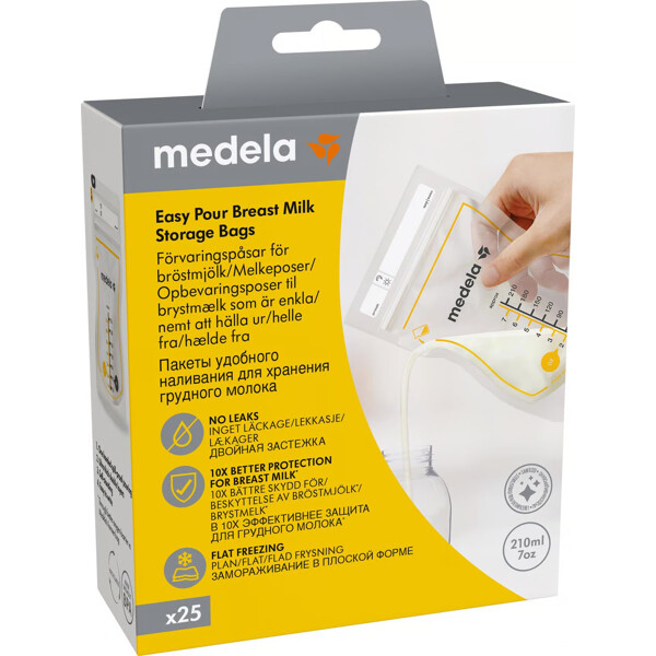 Medela Easy Pour Breast Milk Storage Bags (Bild 2 av 2)