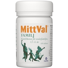 100 tabletter - MittVal Familj