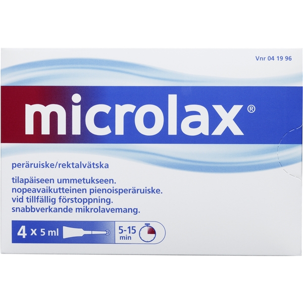Microlax mikrolavemang (Läkemedel)