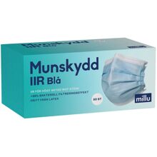 50 st - Millu Munskydd IIR Blå