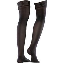 L  - Svart - Mabs Stay up nylon