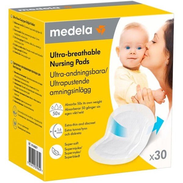 Medela Ultra-breathable Nursing Pads (Bild 2 av 2)