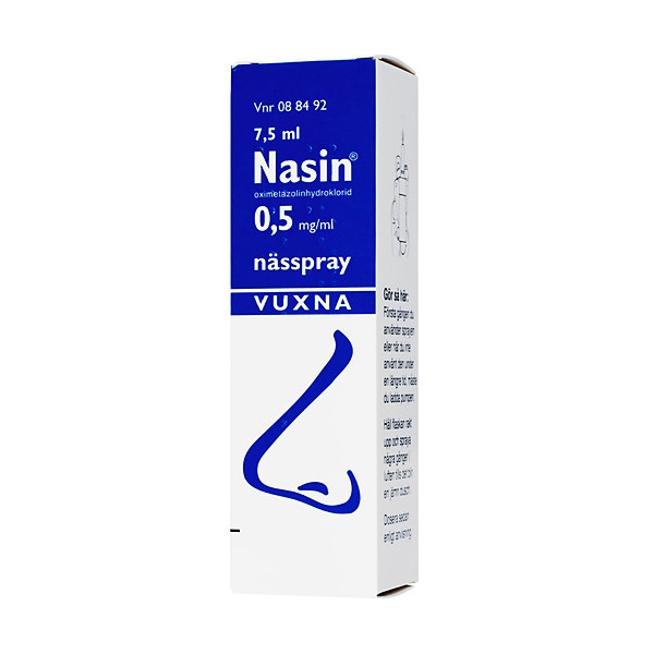 Nasin 0,5mg/ml (Läkemedel)