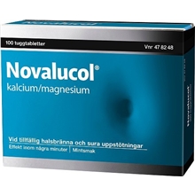 100 tabletter - Novalucol (Läkemedel)