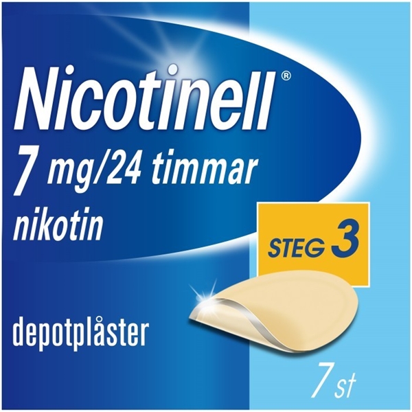 Nicotinell depotplåster 7 mg/24 h (Läkemedel)
