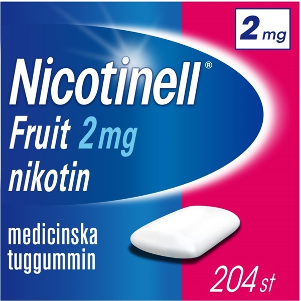 Nicotinell Tuggummi Frukt 2mg  (Läkemedel)