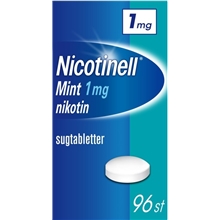 96 tabletter - Nicotinell Mint 1 mg (Läkemedel)