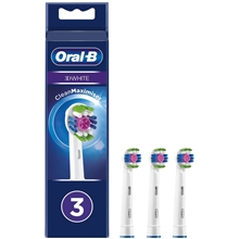 3 st - Oral-B 3D White Clean Max tandborsthuvud
