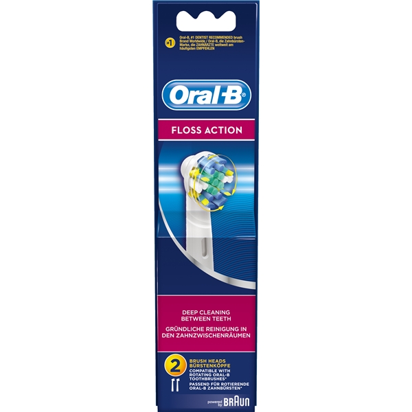 Oral-B Reservtandborste Floss Action EB (Bild 1 av 4)