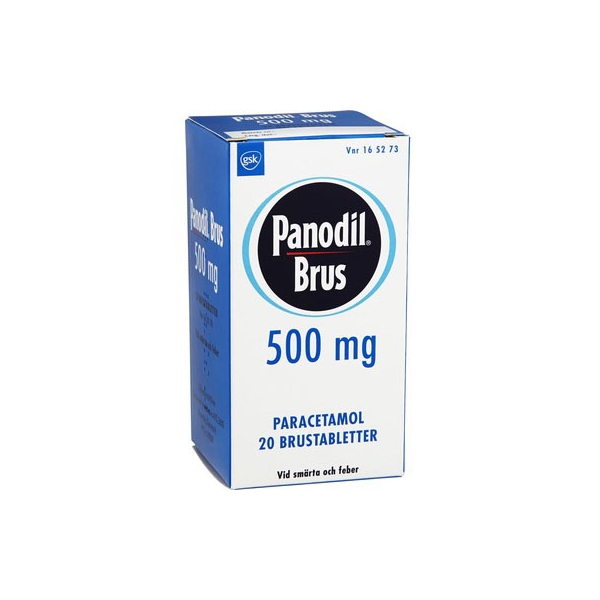 Panodil Brus 500mg (Läkemedel)