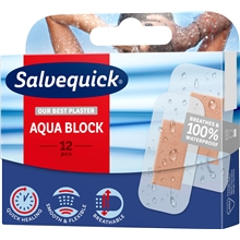 12 st - Salvequick Aqua Block 12st