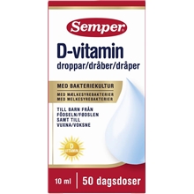 Semper D-vitamindroppar 50 dagsdoser