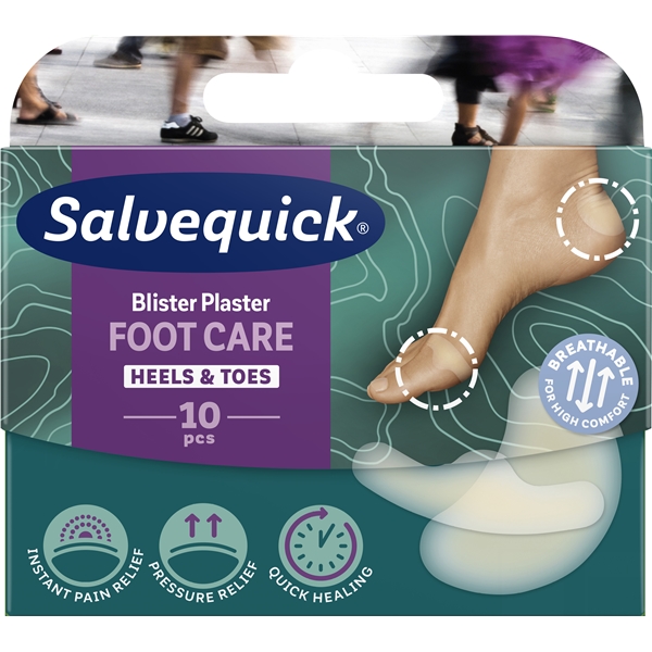 Salvequick Foot care skavsår Mix