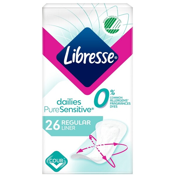 Libresse Pure Sensitive Dailies Regular