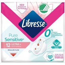 Libresse Pure Sensitive Ultra+ Wing