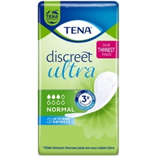 16 st/paket - TENA Discreet Ultra Normal