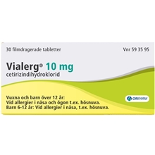 30 tabletter - Vialerg 10mg (Läkemedel)