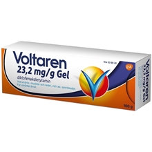 100 gram - Voltaren Gel 23,2mg/g 100g (Läkemedel)