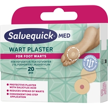 Salvequick MED Vårtplåster 20 st/paket