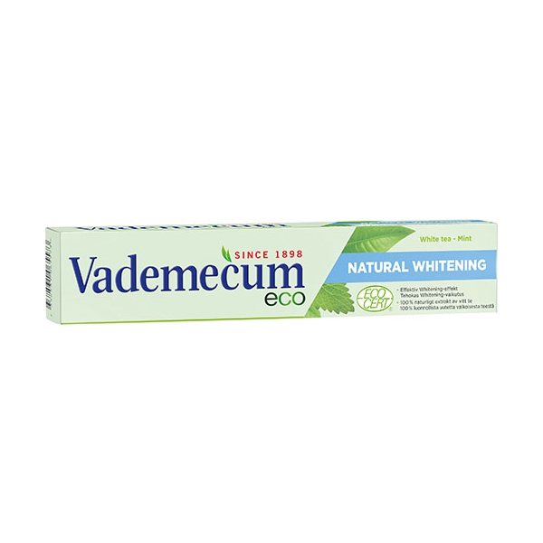 Vademecum Tandkräm Eco Natural Whitening