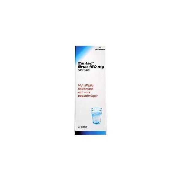 Zantac 150mg 10t brus (Läkemedel)