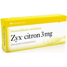 20 tabletter - Zyx Citron (Läkemedel)