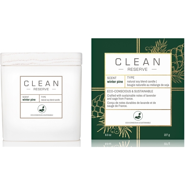 Clean Space Winter Pine Candle (Bild 2 av 2)