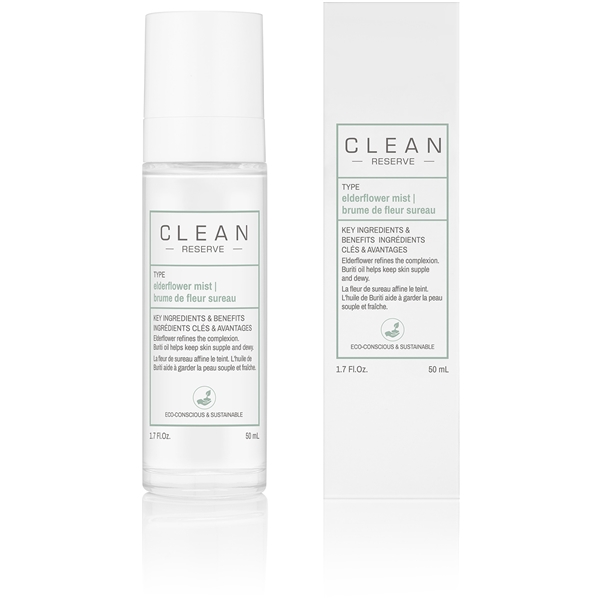 Clean Reserve Elderflower Face Mist (Bild 1 av 4)