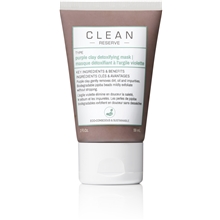 Clean Reserve Purple Clay Detoxifying Face Mask 59 ml