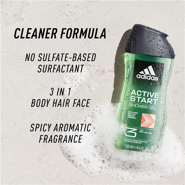 Adidas Active Start For Him - Shower Gel (Bild 4 av 5)