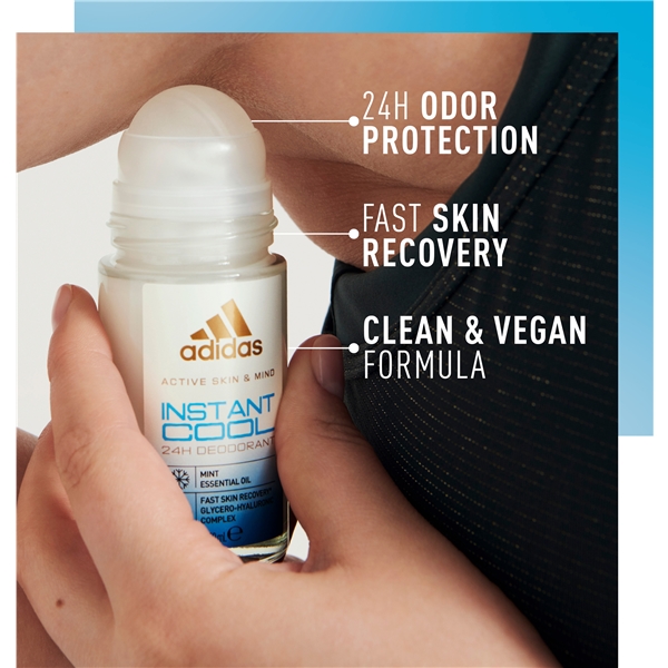 Adidas Instant Cool - Roll On Deodorant (Bild 3 av 6)