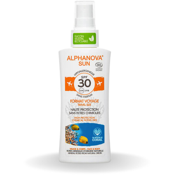 Alphanova Sun Spf 30 Sun Spray Travel Size (Bild 1 av 2)