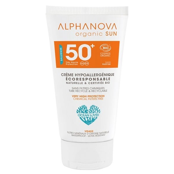 Alphanova Sun Spf 50+ - Face Sensitive Skin (Bild 1 av 2)