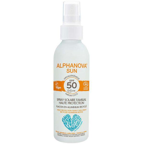 Alphanova Sun Spray Spf 50 Coco Vegan