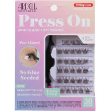 Ardell Press On Underlash Extensions Wispies 30 st/paket Natural Brown