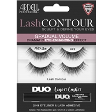 1 set - No. 372 Enhance Gradual Volume - Ardell Lash Contour