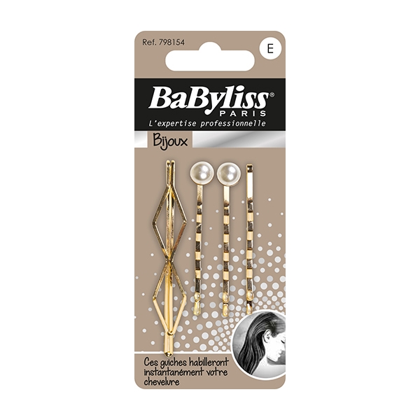 BaByliss 798154 Pearl Hair Clips Set