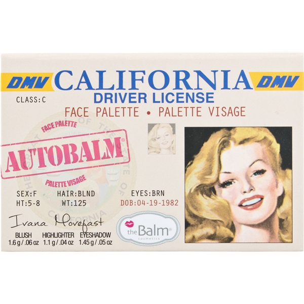 Autobalm California - Face Palette (Bild 1 av 2)