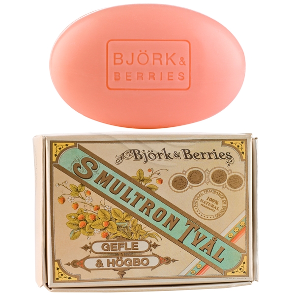 Smultron Tvål - Wild Strawberry Soap Bar