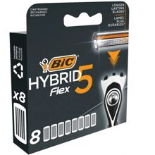 BIC Hybrid Flex 5 Refill Blades 8 st/paket