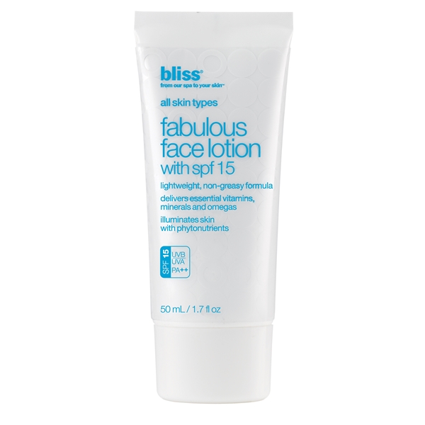 Fabulous Face Lotion with spf 15
