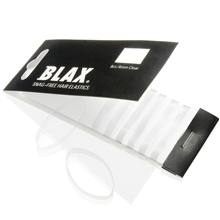 8 st/paket - Clear - Blax Snag Free Hair Elastics