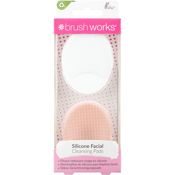 Brushworks Silicone Cleansing Pads (Bild 1 av 2)