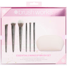 1 set - Brushworks Essentials Makeup Brush Set
