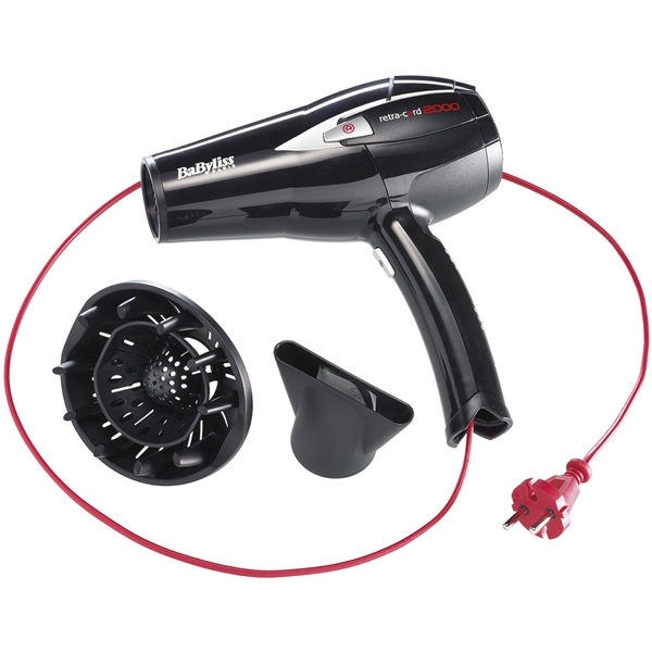 BaByliss D372E Hair Dryer DC Expert Cord Reel (Bild 3 av 4)