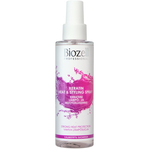 Biozell Keratin Heat & Styling Spray