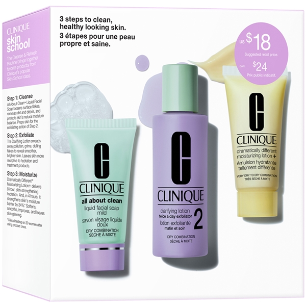 3-Step Skin Care Intro Set, Skin Type 2 (Bild 3 av 3)