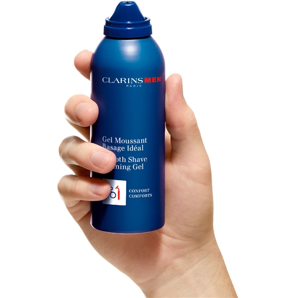 Clarins Men Smooth Shave Foaming Gel (Bild 5 av 8)