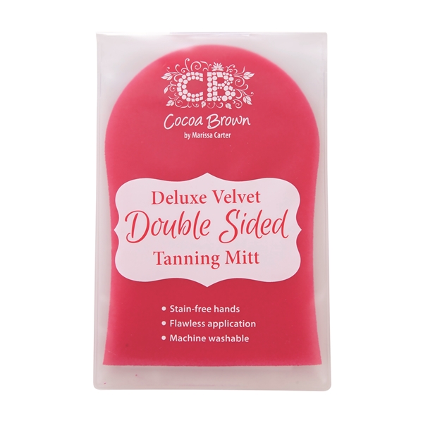Deluxe Double-Sided Velvet Tanning Mitt