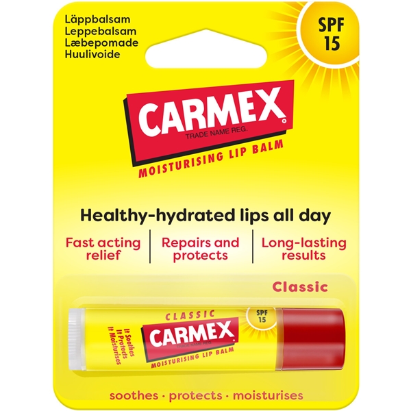 Carmex Lip Balm Classic Stick SPF15 (Bild 1 av 3)